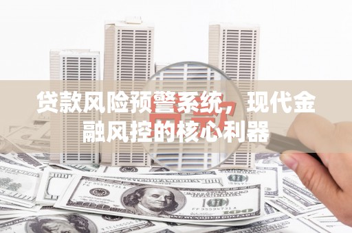 布袋贷款风险预警系统，现代金融风控的核心利器