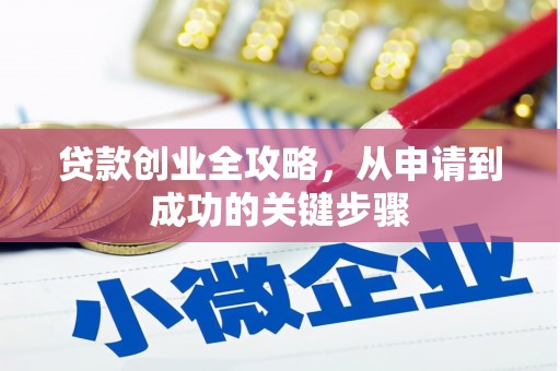 布袋贷款创业全攻略，从申请到成功的关键步骤