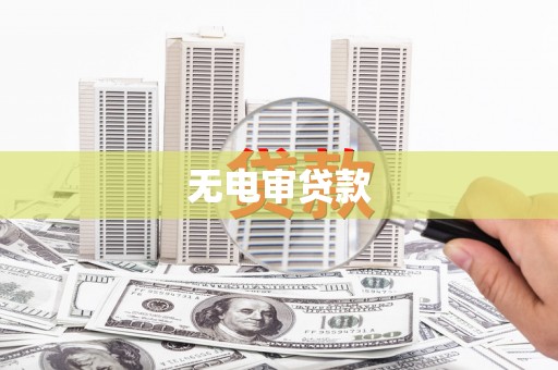 布袋无电审贷款