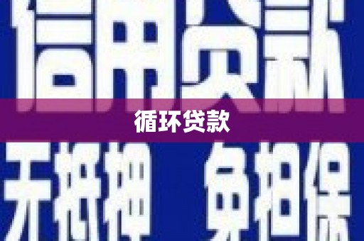 布袋循环贷款