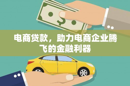 布袋电商贷款，助力电商企业腾飞的金融利器
