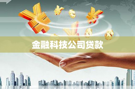 布袋金融科技公司贷款
