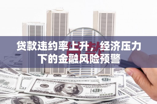 布袋贷款违约率上升，经济压力下的金融风险预警