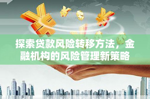 布袋探索贷款风险转移方法，金融机构的风险管理新策略