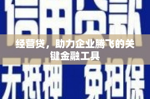 布袋经营贷，助力企业腾飞的关键金融工具