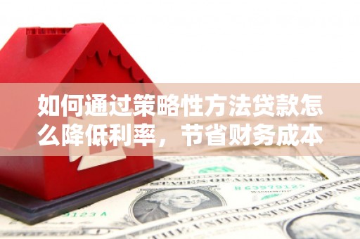 布袋如何通过策略性方法贷款怎么降低利率，节省财务成本