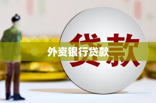 布袋外资银行贷款