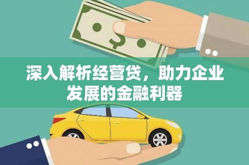 布袋深入解析经营贷，助力企业发展的金融利器