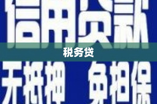布袋税务贷