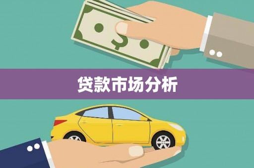 布袋贷款市场分析