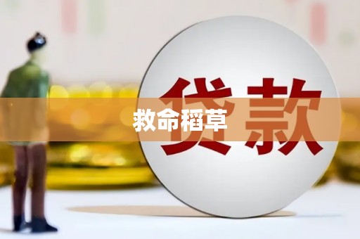 布袋救命稻草