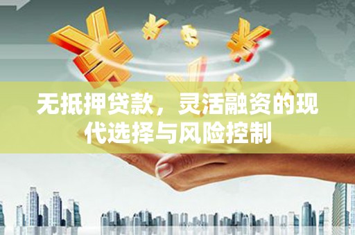 布袋无抵押贷款，灵活融资的现代选择与风险控制