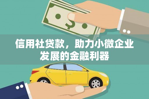 布袋信用社贷款，助力小微企业发展的金融利器
