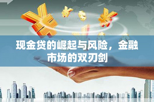 布袋现金贷的崛起与风险，金融市场的双刃剑