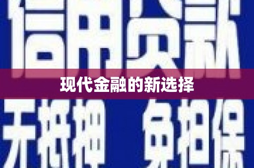布袋现代金融的新选择