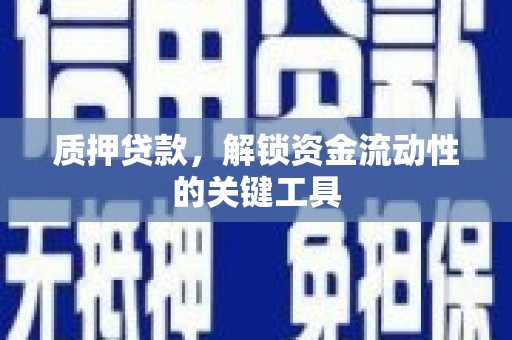 布袋质押贷款，解锁资金流动性的关键工具
