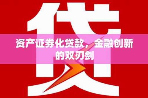布袋资产证券化贷款，金融创新的双刃剑