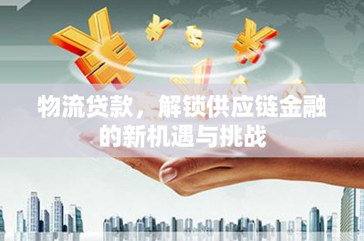 布袋物流贷款，解锁供应链金融的新机遇与挑战
