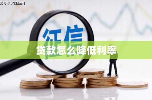 布袋贷款怎么降低利率