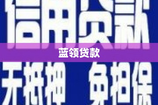布袋蓝领贷款
