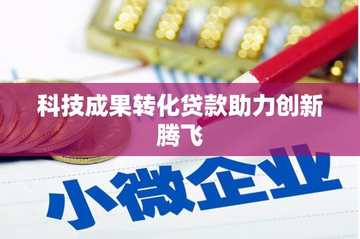 布袋科技成果转化贷款助力创新腾飞