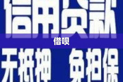 布袋借呗